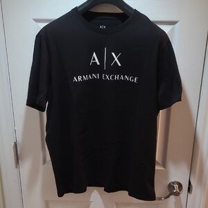 Armani Exchange Black Logo T-Shirt